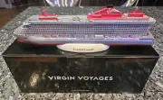 Virgin Voyages Cruise Line VV SCARLET LADY CRUISE SHIP MODEL