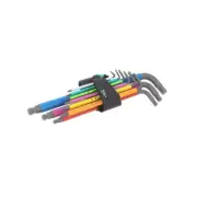 05022089001 key set hex-plus, spherical steel Qty: 9 WERA