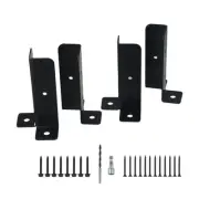 4pcs Adjustable Deck Post Anchor Base Brackets Fence Support For Pergola Railing