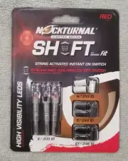 Rage Nockturnal Shift Universal Lighted Nocks 3pk Red NT-830 01605 NEW!