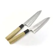 YuiSenri Original Yasuki Ginsan/Silver #3 Clad, Gyuto Nashiji Finish