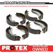 Front+Rear Protex Brake Shoes for TOYOTA Dyna 200 BU60 BU80 BU96 With DRW 84-91 (for: Toyota)