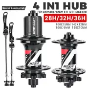 Mountain Bike Hub 6 Pawls 114T Noise 28 32 36Hole HG XD MS 8 9 10 11 12 Speed