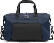 [TUMI] Official Official Genuine Alpha Double Expansion Sachel Travel Messenger Bag, Navy, Navy, One Size