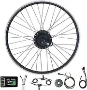 Electric Bike Conversion kit 48V 250W Ebike Conversion Kit Front Wheel，, 16"/20"/24"/26"/27.5"/28"/29"/700C E-Bike Conversion Kit with TK-LCD7C Display,Easy to Install(16in)