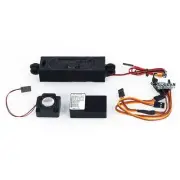 Mini Sound System for 1/14 RC Hydraulic Excavator 1/12 Radio Control Digger Part