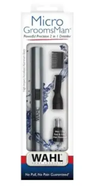 Wahl Micro Groomsman Battery operated - nose, eyebrow, beard trimmer/detailer