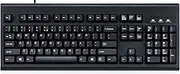Perixx PB-106US-11204 PERIBOARD-106 US B, Performance Wired Keyboard 20 Million Key Press Life, Full Size, 17.9"x6.6"x1.7", Black