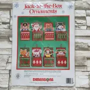 Dimensions Jack In The Box Ornaments Plastic Canvas 9078