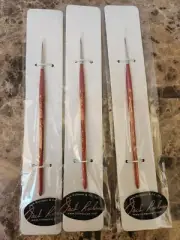 Lot 3 Jack Richeson 2010 Series Finest Sable Paint Brush Size 0