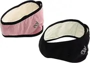 TOVINANNA 2pcs Sleep Mask Earmuff Comfortable Ear Cover for Side Sleeping Noise Reduction Warmth for Students Dormitories Libraries for Peaceful Sleep