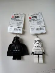 LEGO STAR WARS Bundle LED KEY CHAIN FLASHLIGHT New With Tag. Darth Vader Storm