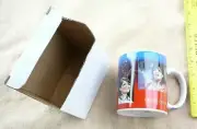 Ceramic mug Sarah Palin Alaska Tea Party logo 12 ounce NEW in box