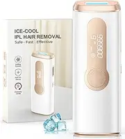 AMOTAOS Laser Hair Removal, Ice Cooling IPL Hair Removal for Women, Painless & Long-Lasting Epilator Hair Removal Device for Face Armpits Arms Bikini Line Leg Whole Body Use