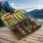 80Pcs Fishing Lure Set Fishing Bait Kit with Tackle Box Portable Gifts for Men