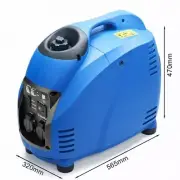 Gentrax Max 3.5KW Inverter Generator Pure Sine Wave Petrol 3KW Rated Output