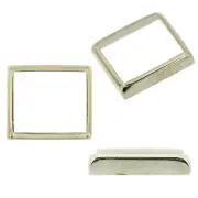 14K White Gold Emerald Cabochon Bezel Head Setting Mounting 2.50ct-26.00ct USA