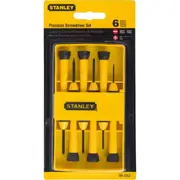 STANLEY 66-052 Precision Screwdriver Set 6Pc Plastic Storage Case