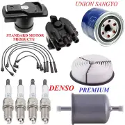 Tune Up Kit Filters Cap Wire Spark Plugs For ISUZU PICKUP L4 2.6L 1989-1993 (for: Isuzu)