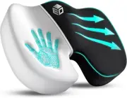 Memory Foam Seat Cushion for Tailbone Back Pain Relief - Ergonomic Office Chair
