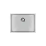 PREMIO Large Single DEEP Bowl Handmade Stainless Steel Sink - 1.5mm thick - 600mm x 450mm