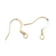 10 Rose Gold 316L Stainless Steel Fishhook Earwires French Hook Earring Wires