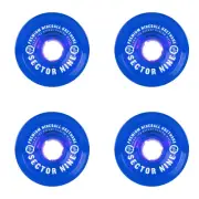 Sector 9 Longboard Offset Slalom Wheels Nineballs Blue 69mm 78A