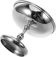 LALADEFIEE Elegant Stainless Steel Dessert Cup Ice Cream Bowl for Pudding Parfait Metal Serving Dish for Breakfast
