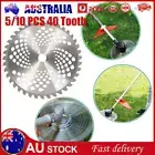 10/5X 10" Carbide Tipped 40 Tooth Brush Cutter Blade Whipper Snipper Brushcutter