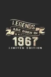 在飛比找博客來優惠-Legends are born in 1967: 6x9 