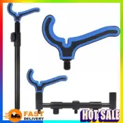 Pole Stand Holder 3/8inch Thread Grip Back Rests Rod Rack Fishing Tackle Rack