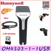 Honeywell OH4502 Wireless/Wire 2.4G/USB 2D Handheld Barcode Scanner Code Reader