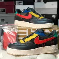 在飛比找Yahoo!奇摩拍賣優惠-Nike Air Force 1 BHM 詹姆斯 黑人月 C