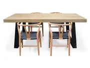 Edwin 1.98m Reclaimed Elm Wood Dining Table