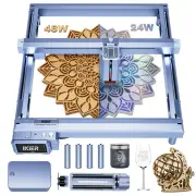 "iKier K1 Pro Max 48W/24W Power Switching Engraving Machine Engraver Laser Cutter With 4.3"" Touch Screen / Air Assist 900"