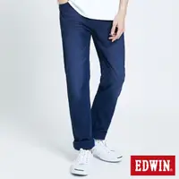 在飛比找momo購物網優惠-【EDWIN】男裝 EJ3透氣中直筒牛仔褲(酵洗藍)