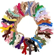 GETAJGHSD 32pcs Bow Headbands for Newborns and Soft Elastic Hair Accessories for Everyday Wear and Special Occasions Flexible Sizing for