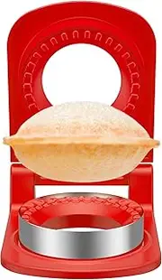 HiYZ Sandwich Cutter and Sealer - Stainless Steel Decruster Sandwich Maker - Peanut Butter and Jelly Crustless Sandwich Bread Pancake Maker Cookie Cutter for Kids