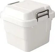 RISU TC-30 Storage Box, Trunk Cargo Plant-derived Material, 9.8 gal (30 L), Ivory, Made in Japan, Container Box, Stacking, Outdoor Storage, Camping, Waterproof