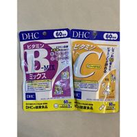 (莎莎媽-當日寄）DHC 維他命C/維他命B群 120粒/60日份