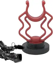 Shock Mount Mic Holder,Condenser Microphone Mount - Noise Reduction Recording Mic Stand, Improves Recording Quality