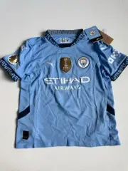 PUMA Manchester City 24/25 Replica Home Soccer Jersey JR/M