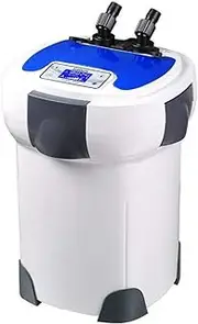 SunSun HW-3000 UV 9W 5-Stage External Canister Filter 793gph, White