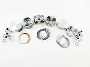 Upgraded Piston w/Ring Kit (.25mm) for 02-10 3.7L Dodge Jeep Mitsubishi V6 Vin K (for: Jeep)