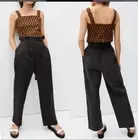 Everlane The Paperbag Organic Cotton Pant Black Size S
