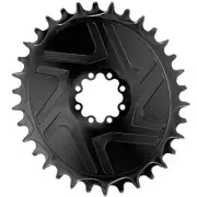 ALUGEAR Aero Oval T-Type Boost Chainring for SRAM MTB. Black