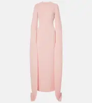 [Solace London] Solace London Naomi crêpe gown UK 14 pink