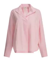 Ines De La Fressange Textured Long Sleeve Top 36,38 Pink