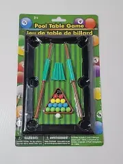 NEW Pool Table Game - Miniature Pool Game - Tiny Pool / Billiards Tabletop Game