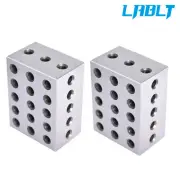 LABLT 1 Matched Pair Ultra Precision 2-3-4 234 Blocks 23 Holes .0002" Machinist